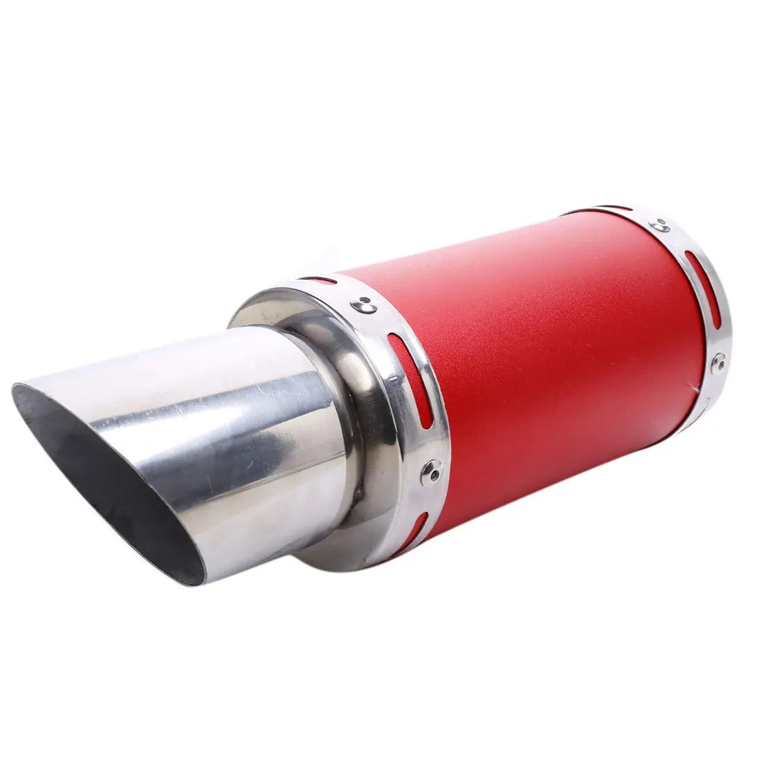 X Autohaux Universal Dark 60Mm Inlet Dia Slanted Cut Tip Exhaust Pipe Muffler For Motorbike
X Autohaux Universal Dark 60Mm Inlet Dia Slanted Cut Tip Exhaust Pipe Muffler For Motorbike