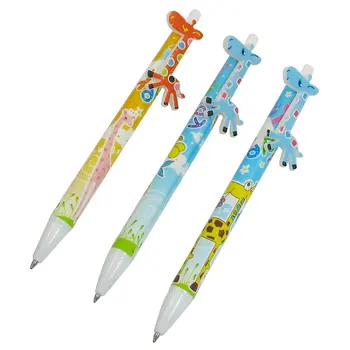 Wholesale 3 pcs Students Blue Yellow Plastic Giraffe Ornament Ball PoInt Pen
Wholesale 3 pcs Students Blue Yellow Plastic Giraffe Ornament Ball PoInt Pen