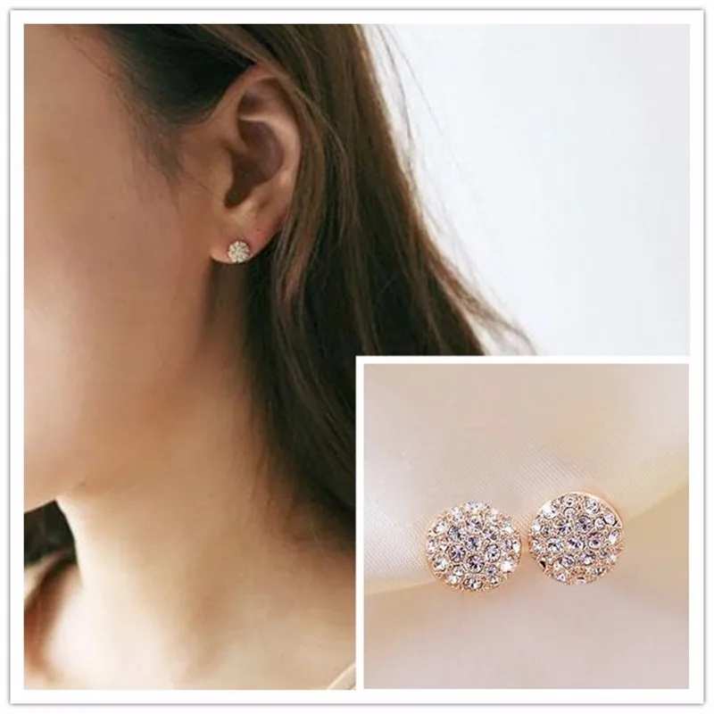 New Fashion Women Lady Elegant Gold Circle Crystal Rhinestone Ear Stud Earrings Wholesale
New Fashion Women Lady Elegant Gold Circle Crystal Rhinestone Ear Stud Earrings Wholesale