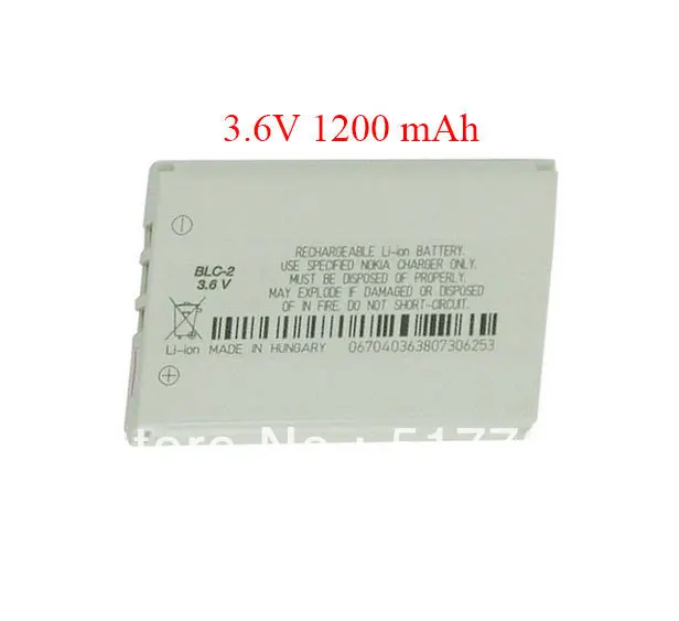 

ALLCCX mobile phone battery BLC-2 for Nokia 1220 1221 1260 1261 2260 3310 3315 3330 3350 3360 3385 3390 3395 3410 3510 3510i