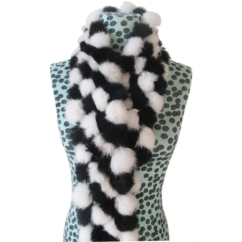 2019 # FASHION Women Winter Rabbit Fur Scarf Lady Casual Fur Scarves Fur Ball Velvet Scarf Y90930
2019 # FASHION Women Winter Rabbit Fur Scarf Lady Casual Fur Scarves Fur Ball Velvet Scarf Y90930