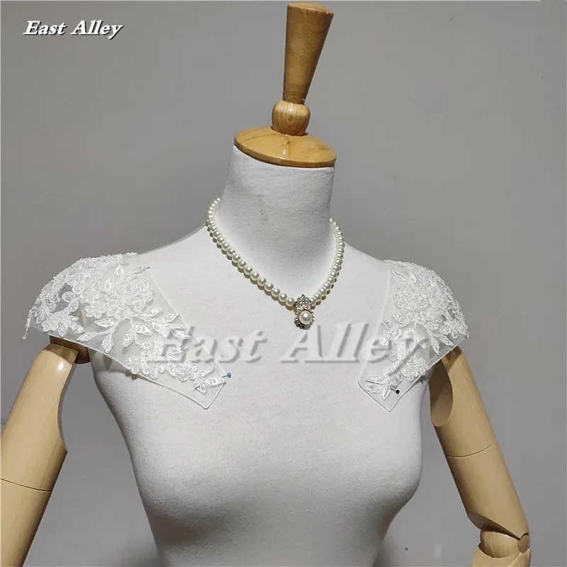 One size Women's Cap Sleeve Wedding Accessories Bridal Shoulder Straps White or Ivory
One size Women's Cap Sleeve Wedding Accessories Bridal Shoulder Straps White or Ivory