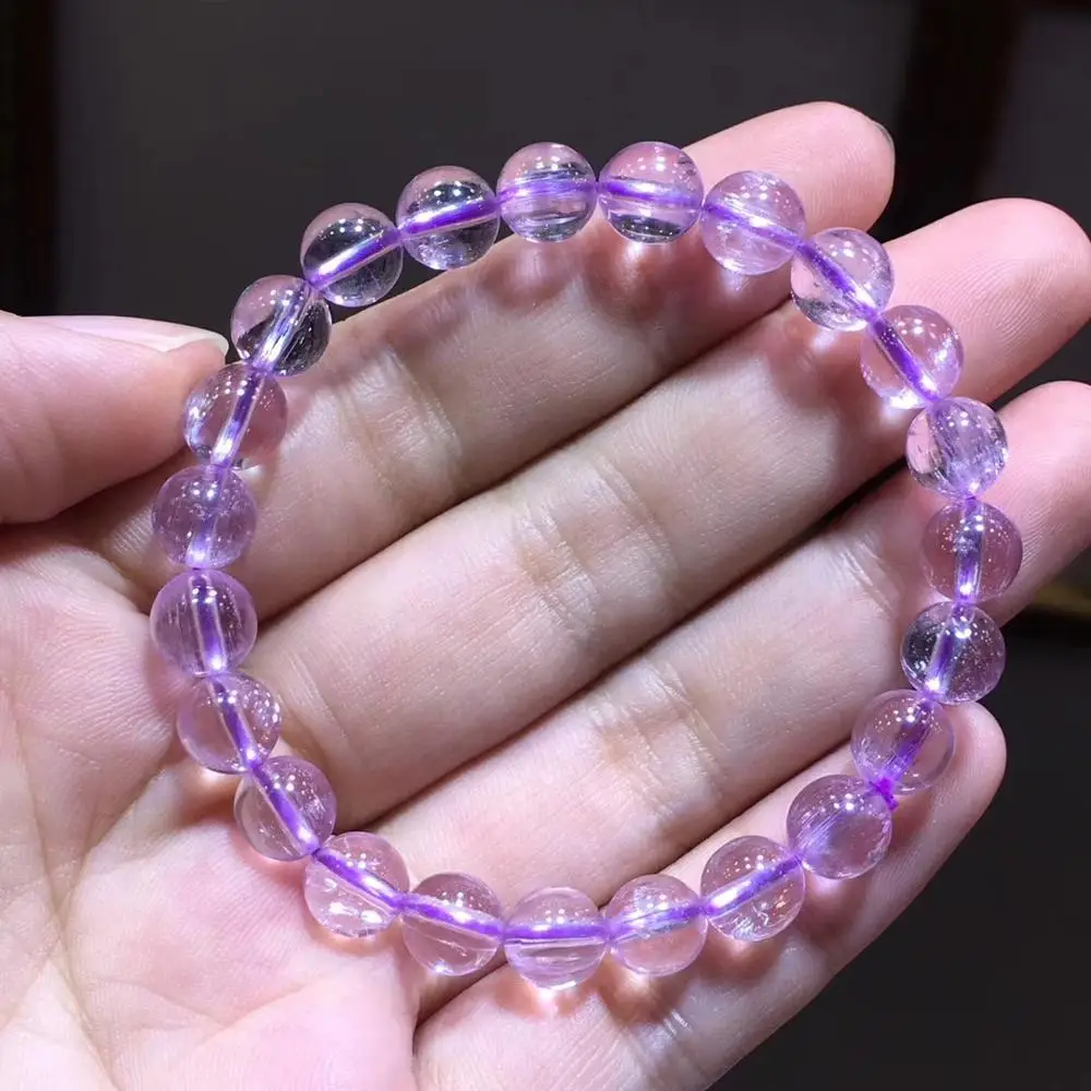 8mm Natural Ice Kunzite Bracelet For Women Men Love Gift Strong Cat Eye Round Beads Gemstone Fashion Bracelet Jewelry AAAAA
8mm Natural Ice Kunzite Bracelet For Women Men Love Gift Strong Cat Eye Round Beads Gemstone Fashion Bracelet Jewelry AAAAA