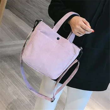 Women Corduroy Hasp Shoulder Bags Female Artsy Handbags Tote Ladies Messenger Crossbody Bag Shopping Bag Pocket For Girls
Women Corduroy Hasp Shoulder Bags Female Artsy Handbags Tote Ladies Messenger Crossbody Bag Shopping Bag Pocket For Girls