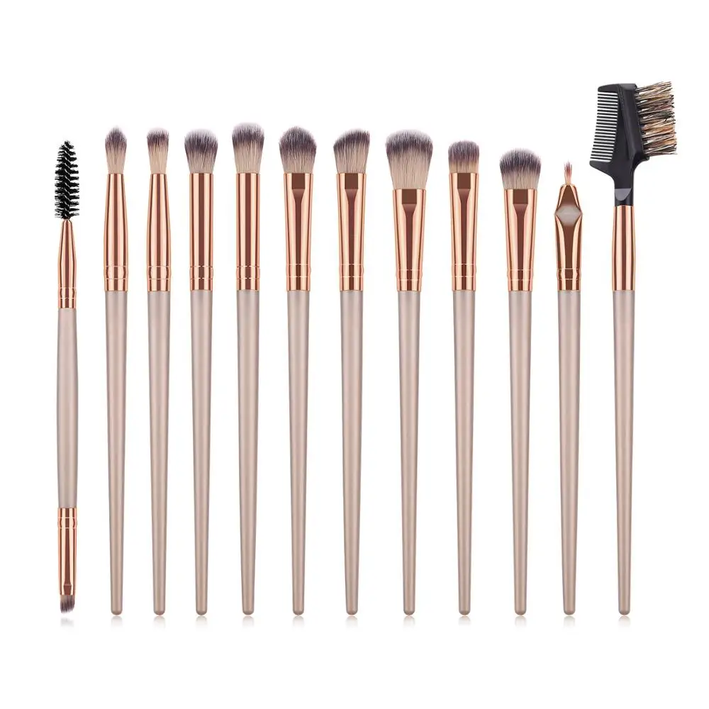 Professional Makeup Brushes Set 12 Pcs/Lot Eye Shadow Blending Eyebrow Eyelash Eyeliner Brushes Pincel Maquiagem For Makeup Tool
Professional Makeup Brushes Set 12 Pcs/Lot Eye Shadow Blending Eyebrow Eyelash Eyeliner Brushes Pincel Maquiagem For Makeup Tool