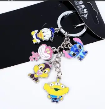 New 5 sets cartoon Stitch chipmunk Donald Duck Alice cat Key Chain bag pendant For Best Gift BV-2
New 5 sets cartoon Stitch chipmunk Donald Duck Alice cat Key Chain bag pendant For Best Gift BV-2