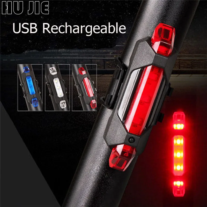5 USB Cycling USB Warning Rechargeable Light LED Tail Rear NEW Bicycle Cable Safety with Bike
5 USB Cycling USB Warning Rechargeable Light LED Tail Rear NEW Bicycle Cable Safety with Bike