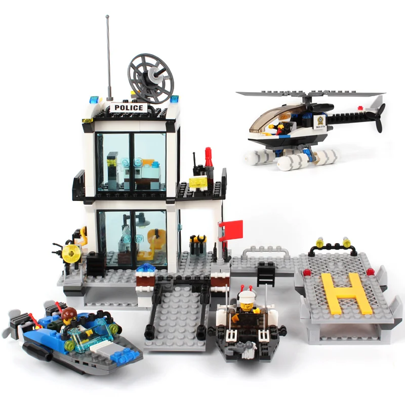 536pcs LegoINGLS Maritime Police Station Building Blocks Kit Toys Gifts Maritime Police Station LegoINGLS City Kit Toys Gifts
536pcs LegoINGLS Maritime Police Station Building Blocks Kit Toys Gifts Maritime Police Station LegoINGLS City Kit Toys Gifts