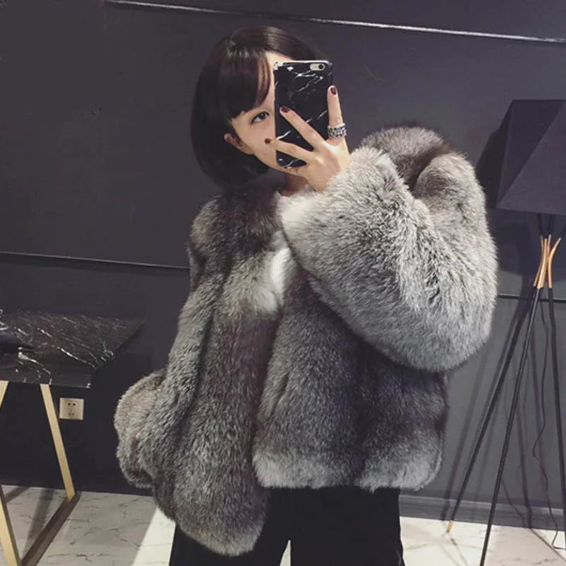 Real Fur Coat Women Winter Natural Real Fox Fur Coat Short Jacket Whole Skin Fashion Girl Female Jacket Short Women Fur Coat
Real Fur Coat Women Winter Natural Real Fox Fur Coat Short Jacket Whole Skin Fashion Girl Female Jacket Short Women Fur Coat
