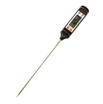 Kitchen Cooking Food Meat Digital BBQ Probe Thermometer Water Milk Oil Liquid Oven Thermometers TP101 Dropshipping
Kitchen Cooking Food Meat Digital BBQ Probe Thermometer Water Milk Oil Liquid Oven Thermometers TP101 Dropshipping