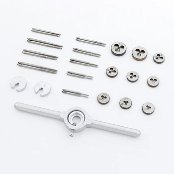 New 31Pcs Mini HSS Metric Thread Plugs Taps Dies Wrench Handle Set M1-M2.5 Screw
New 31Pcs Mini HSS Metric Thread Plugs Taps Dies Wrench Handle Set M1-M2.5 Screw