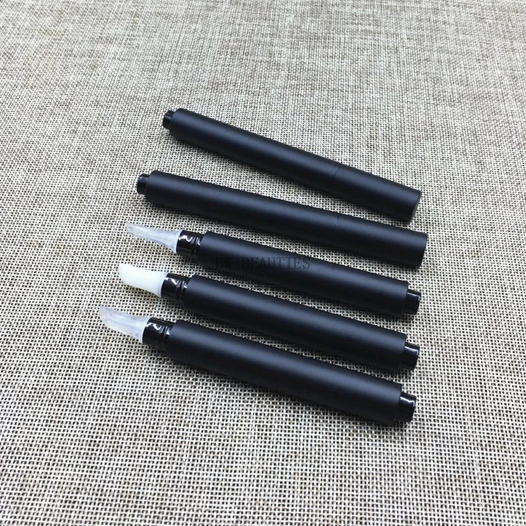 100Pcs/Lot 3ml black aluminum cosmetic pen for lip gloss cream/mascara/Eyelash growth liquid/teeth whitening tube cosmetic pen
100Pcs/Lot 3ml black aluminum cosmetic pen for lip gloss cream/mascara/Eyelash growth liquid/teeth whitening tube cosmetic pen