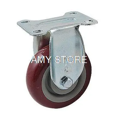 Hand Trolley Part Plastic Core PVC Single Wheel Flat Plate Fixed Caster 4" 100mm
Hand Trolley Part Plastic Core PVC Single Wheel Flat Plate Fixed Caster 4" 100mm