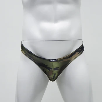 Sexy Men's Underwear Camouflage G Strings Low Rise Thongs Underpants Brief Bikini Low Rise Bikini T-Back Tanga Shorts
Sexy Men's Underwear Camouflage G Strings Low Rise Thongs Underpants Brief Bikini Low Rise Bikini T-Back Tanga Shorts