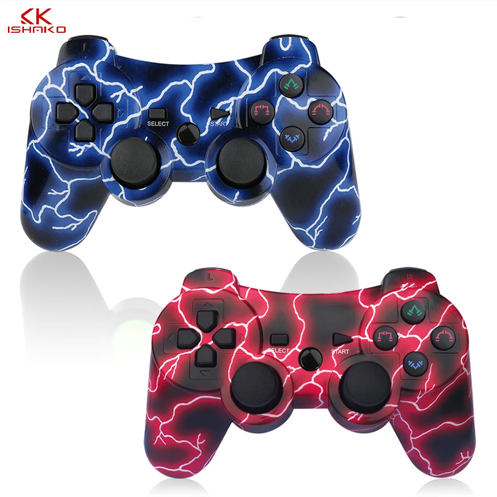 Best Selling 2 Pack Wireless 6-axis Double Shock Gaming Controller for Sony Playstation 3Charging Cord Blue and Red color 2 pack
Best Selling 2 Pack Wireless 6-axis Double Shock Gaming Controller for Sony Playstation 3Charging Cord Blue and Red color 2 pack