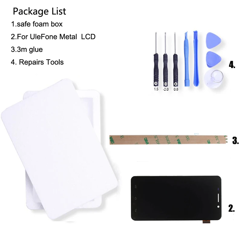 UleFone Metal lcd 1