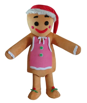 Gingerbread Men Mascot Costume -Christmas Complete Adult Outfit -Free Shipping Cost
Gingerbread Men Mascot Costume -Christmas Complete Adult Outfit -Free Shipping Cost