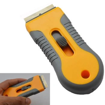 Plastic Handle Razor Scraper Ceramic Glass Oven Window Tinting Tool 1.57" Blade
Plastic Handle Razor Scraper Ceramic Glass Oven Window Tinting Tool 1.57" Blade