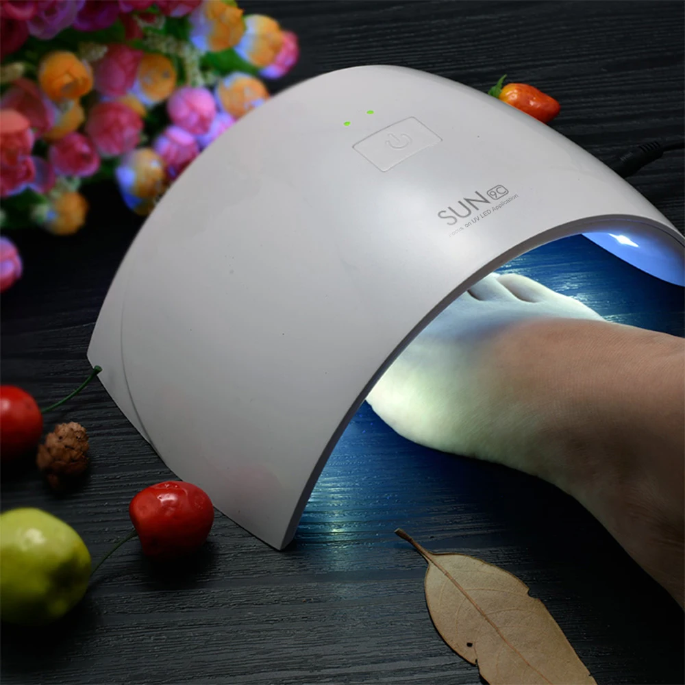 SUN9C LED Lamp Nail 24W UV Lamp Nail Gel Polish Machine SUNUV SUNmini2 Plus Manicure Pedicure Portable Varnish Dryer for Travel
SUN9C LED Lamp Nail 24W UV Lamp Nail Gel Polish Machine SUNUV SUNmini2 Plus Manicure Pedicure Portable Varnish Dryer for Travel