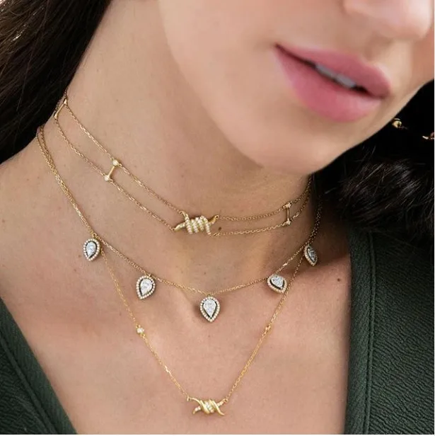 tear drop charm AAA+ CUBIC ZIRCONIA choker elegant chain bridal gift top quality 5pcs charm statement fashion silver necklace
tear drop charm AAA+ CUBIC ZIRCONIA choker elegant chain bridal gift top quality 5pcs charm statement fashion silver necklace