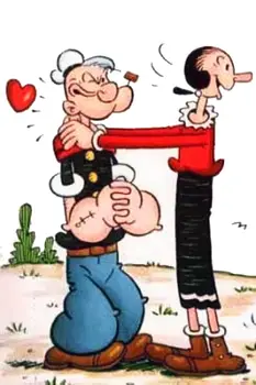 Popeye & Olive Oyl Vintage Cartoon Photo SILK POSTER Decorative Wall painting 24x36inch
Popeye & Olive Oyl Vintage Cartoon Photo SILK POSTER Decorative Wall painting 24x36inch