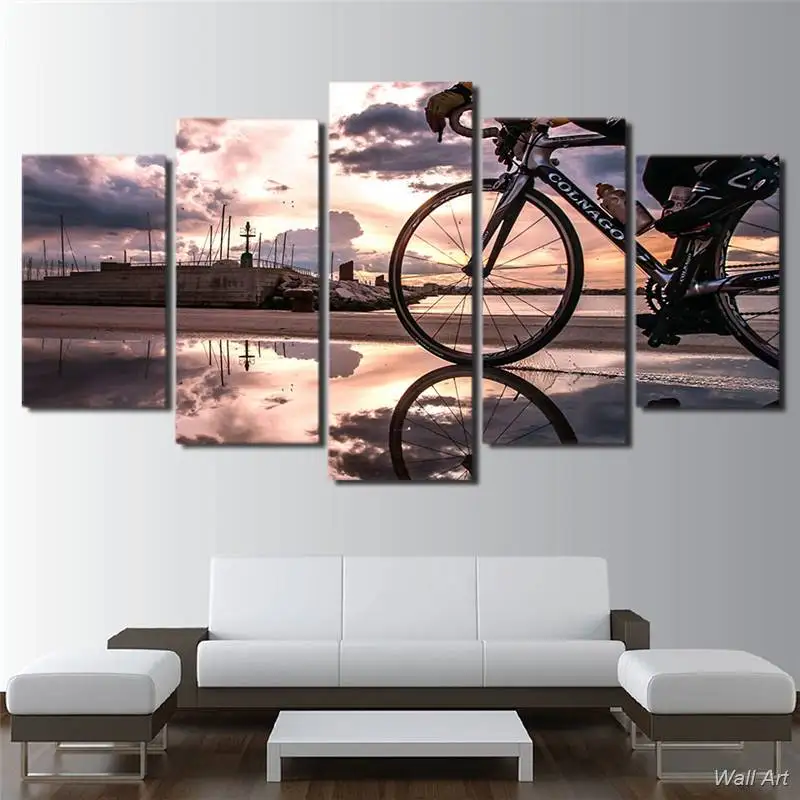 Hd Printed 5 Piece Canvas Art Bicycle Sunshine Cycling Modular Painting Wall Pictures For Living Room Free Shipping -92561-YP
Hd Printed 5 Piece Canvas Art Bicycle Sunshine Cycling Modular Painting Wall Pictures For Living Room Free Shipping -92561-YP