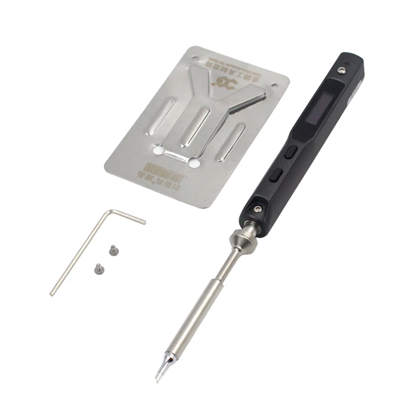 TS100 Smart Digital Soldering Iron 65W USB Mini Portable Adjustable Temperature ARM MCU TS-100 Electrical Solder with Stand
TS100 Smart Digital Soldering Iron 65W USB Mini Portable Adjustable Temperature ARM MCU TS-100 Electrical Solder with Stand