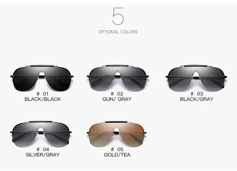 MININMUM One Piece Sunglasses Men Oversize Driving Cool Sun Glasses Square Male Oculos Gafas High Quality HD Polarized Eyewear 1 (7)