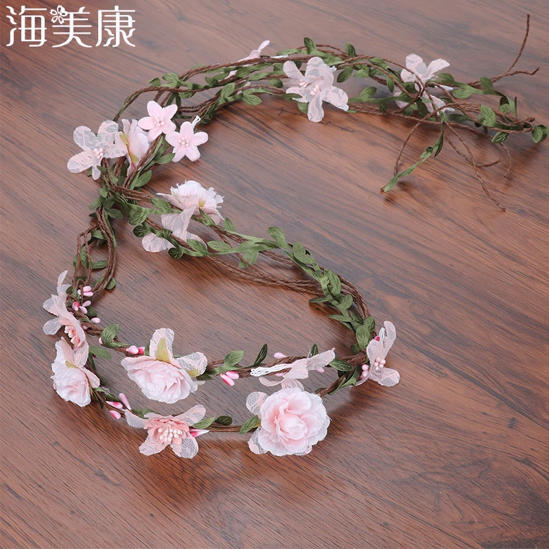 Haimeikang Boho Headband Flower Crown Headbands Bridal Wreath Wedding Garland Hair Accessories For Women
Haimeikang Boho Headband Flower Crown Headbands Bridal Wreath Wedding Garland Hair Accessories For Women
