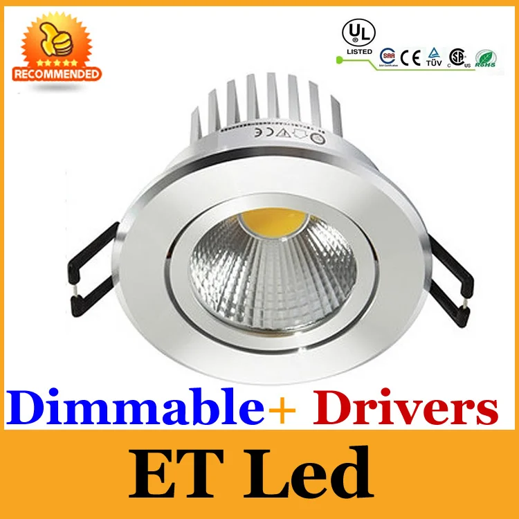Nice Silver Shell 9W COB Led Dimmable Downlights Warm White Cool/Nature White + Dimmable Drivers + CRI 85 Round Face CE&ROHS SAA
Nice Silver Shell 9W COB Led Dimmable Downlights Warm White Cool/Nature White + Dimmable Drivers + CRI 85 Round Face CE&ROHS SAA