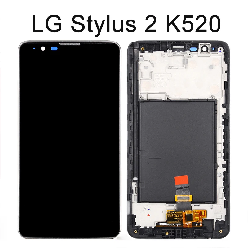1 шт. LS775 дисплей для LG Stylus 2 K520 ЖК-дисплей кодирующий преобразователь сенсорного