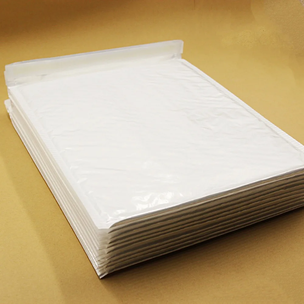 10 PCS 260*300mm White Poly Plastic Bubble Envelope Mailer For Mailing Anti-shock Anti-static Anti-pressure
10 PCS 260*300mm White Poly Plastic Bubble Envelope Mailer For Mailing Anti-shock Anti-static Anti-pressure