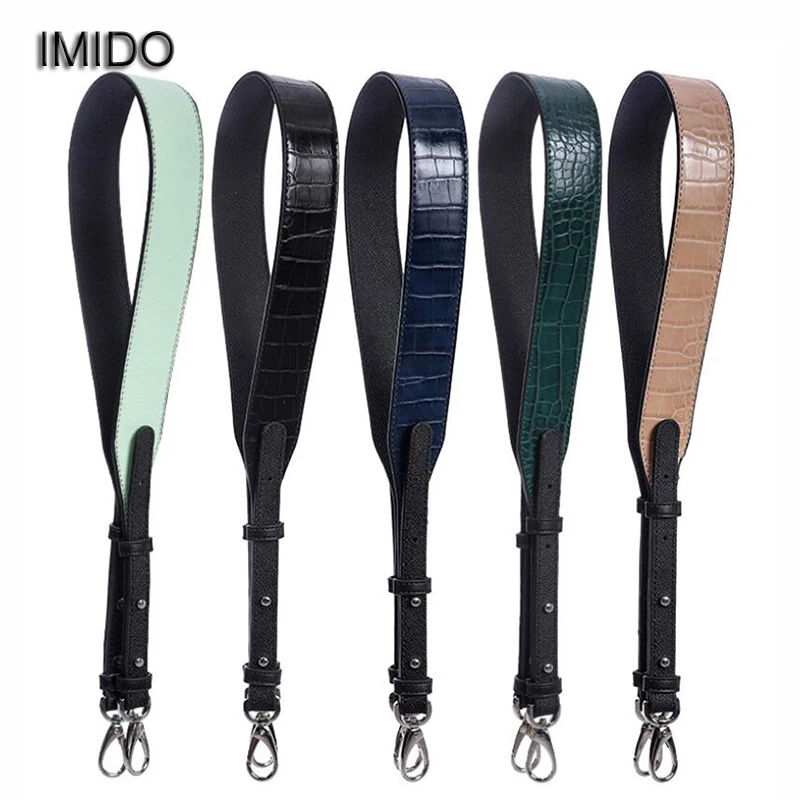 IMIDO 2019 Luxury Crocodile pattern leather Women replacement strap shoulder belt handbag accessories parts for bags Blue STP121
IMIDO 2019 Luxury Crocodile pattern leather Women replacement strap shoulder belt handbag accessories parts for bags Blue STP121