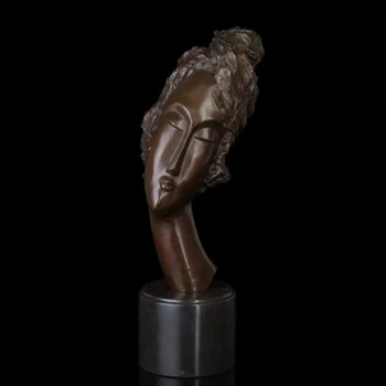 45 CM Western Art Deco Bronze Statue Marble Women Young Girl Maiden Abstract Sculpture
45 CM Western Art Deco Bronze Statue Marble Women Young Girl Maiden Abstract Sculpture
