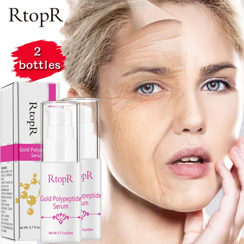 Gold Polypeptide Serum Argireline Repair Skin Anti-aging Hyaluronic Acid Whitening Skin Care Essence Face Care Anti Wrinkle 20ml
Gold Polypeptide Serum Argireline Repair Skin Anti-aging Hyaluronic Acid Whitening Skin Care Essence Face Care Anti Wrinkle 20ml