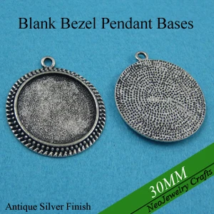 30mm Blank Pendant Tray, Antique Silver Cameo Settings, 30mm Antique Silver Pendant Setting
30mm Blank Pendant Tray, Antique Silver Cameo Settings, 30mm Antique Silver Pendant Setting