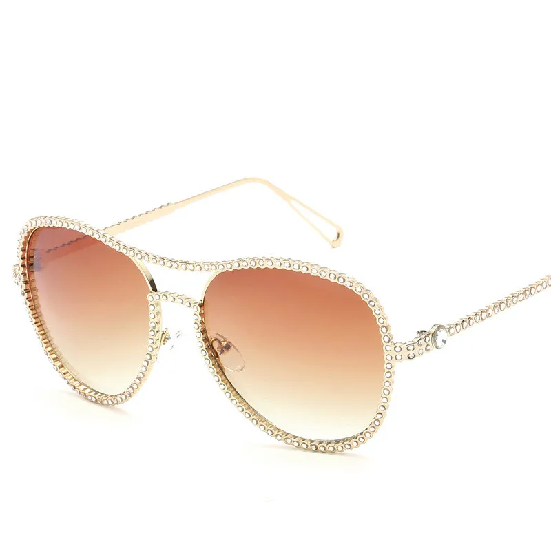 Fashion Women Shiny Sunglasses Luxury Design Pilot Glasses Retro Full Frame Eyewear Popular Bling Bling Street Beach Sunglass
Fashion Women Shiny Sunglasses Luxury Design Pilot Glasses Retro Full Frame Eyewear Popular Bling Bling Street Beach Sunglass