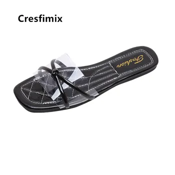Cresfimix Women Cute Sweet Spring Slip on Slippers Lady Casual Comfortable Summer Beach White Slippers Frauen Hausschuhe B5390
Cresfimix Women Cute Sweet Spring Slip on Slippers Lady Casual Comfortable Summer Beach White Slippers Frauen Hausschuhe B5390