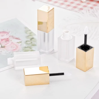 30pcs 5ml Square Gold Cap Frosted Empty Lip Gloss Bottle DIY Lip Gloss Container Transprent Refillable Empty Lipgloss Bottle
30pcs 5ml Square Gold Cap Frosted Empty Lip Gloss Bottle DIY Lip Gloss Container Transprent Refillable Empty Lipgloss Bottle