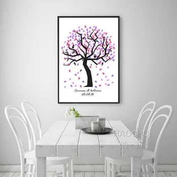 HAOCHU Personalized Customized Fingerprint Canvas Painting Guest Book Tree Wedding Birthday Party Creative DIY Picture A Decor
HAOCHU Personalized Customized Fingerprint Canvas Painting Guest Book Tree Wedding Birthday Party Creative DIY Picture A Decor