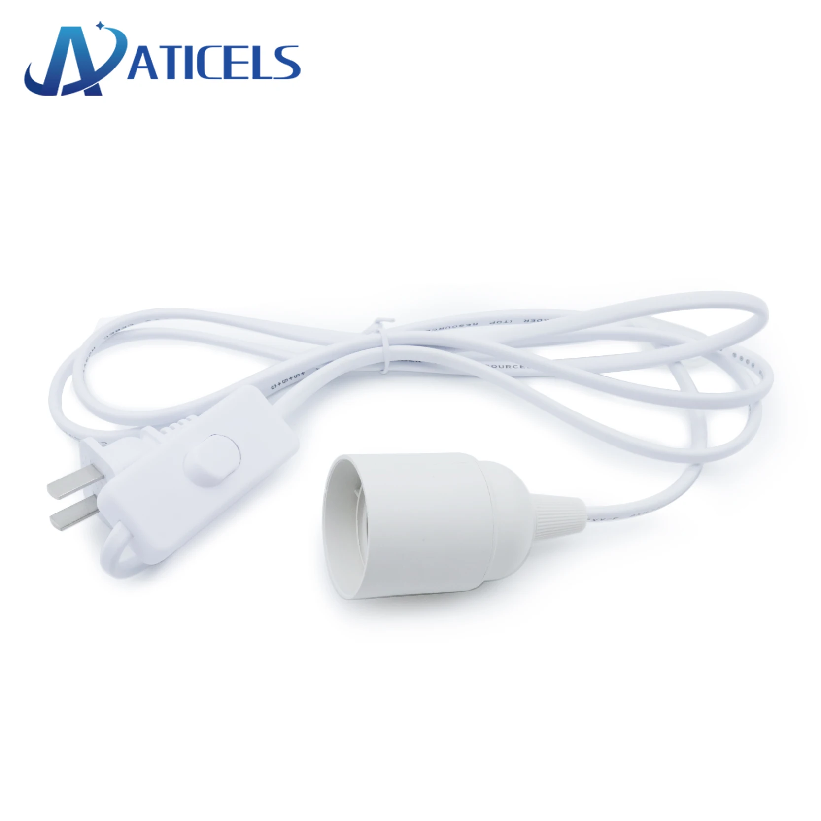 1.8m Power Cord Cable E27 Lamp Base EU plug with ON/OFF Switch for Pendant LED Bulb E27 Socket Lamp Holder
1.8m Power Cord Cable E27 Lamp Base EU plug with ON/OFF Switch for Pendant LED Bulb E27 Socket Lamp Holder