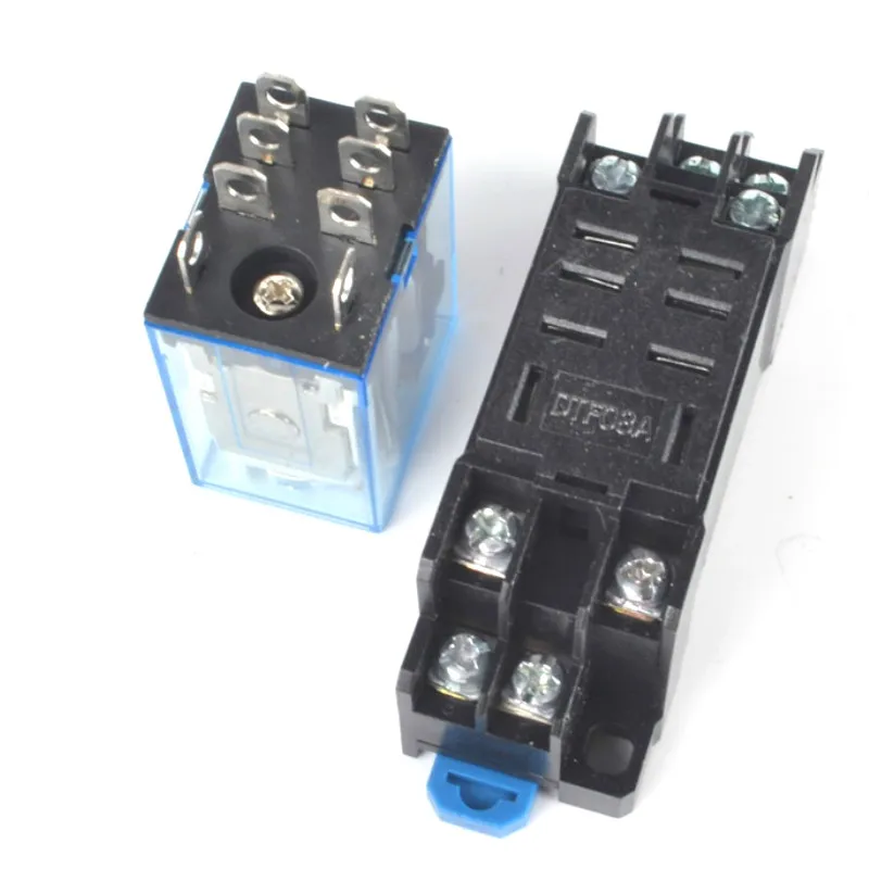 10A dpdt relay LY2N General Purpose Relay LY2NJ with power relay base socket 8 pins LY2 relay switch
10A dpdt relay LY2N General Purpose Relay LY2NJ with power relay base socket 8 pins LY2 relay switch