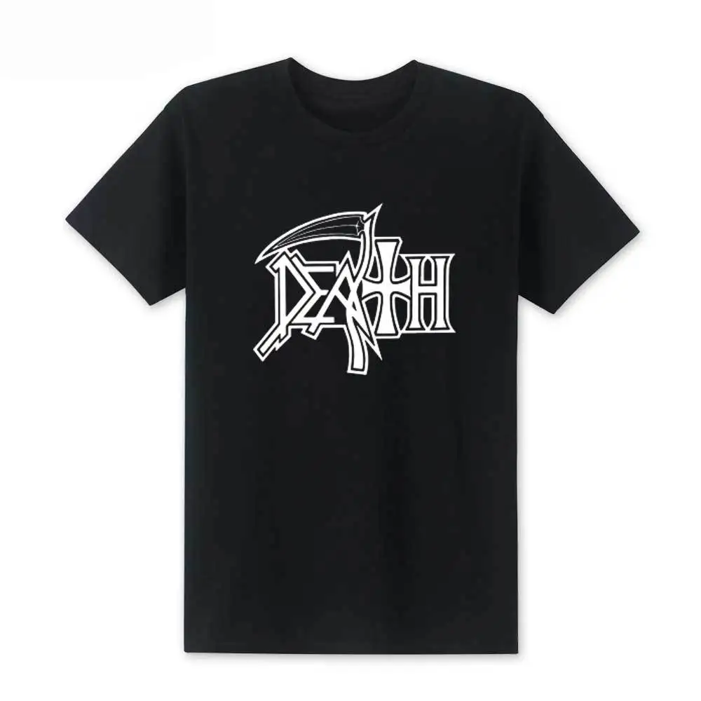 New 2019 DEATH T Shirts ROCK BAND HEAVY METAL Men Casual Round Neck Short Sleeve T shirt Cotton Mans Top Tee High Quality XS-XXL
New 2019 DEATH T Shirts ROCK BAND HEAVY METAL Men Casual Round Neck Short Sleeve T shirt Cotton Mans Top Tee High Quality XS-XXL