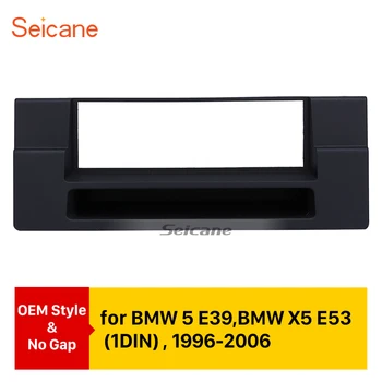 Seicane One DIN Car Radio Fascia Frame For 1996-2006 BMW 5 E39 X5 E53 Dash DVD Player Trim Installation Fitting Mount Kit
Seicane One DIN Car Radio Fascia Frame For 1996-2006 BMW 5 E39 X5 E53 Dash DVD Player Trim Installation Fitting Mount Kit