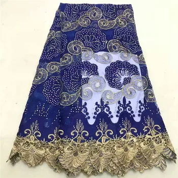 Teal Gold very soft 5 yards African tulle lace fabric with big laser diamonds Guipure lace borders high quality good choice 
Teal Gold very soft 5 yards African tulle lace fabric with big laser diamonds Guipure lace borders high quality good choice