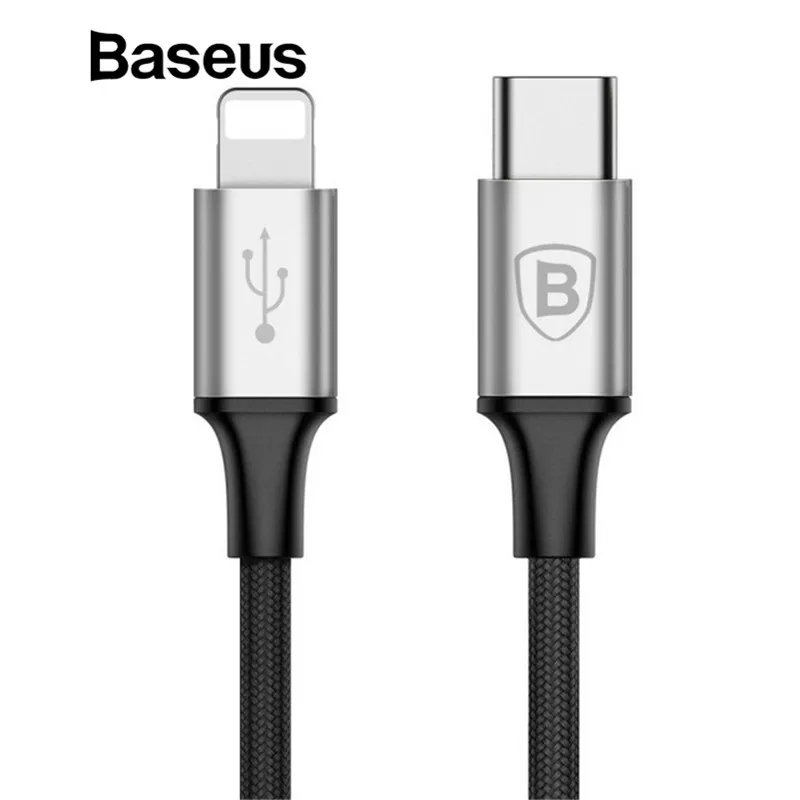 Baseus Type usb C cable for iPhone XS X 8 fast charging cable for mobile phone 2A Type C Charger cable for iPad USB charging
Baseus Type usb C cable for iPhone XS X 8 fast charging cable for mobile phone 2A Type C Charger cable for iPad USB charging