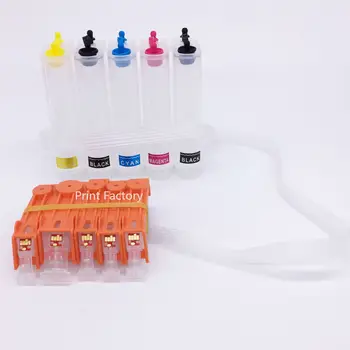 PGI-125 CLI-126 / PGI125 CLI126 CISS Ink System With Permanent Chip For Canon IP4810 MG5210 MG6110 IX6510 5 Color
PGI-125 CLI-126 / PGI125 CLI126 CISS Ink System With Permanent Chip For Canon IP4810 MG5210 MG6110 IX6510 5 Color