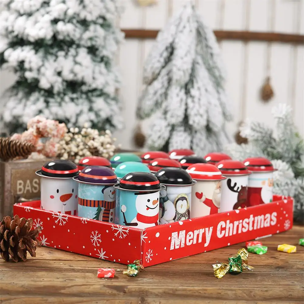 2019 New Christmas Candy Box Decorations Storage Iron Box Cartoon Printings Children's Gift Bucket Creative Candy Jar Storage
2019 New Christmas Candy Box Decorations Storage Iron Box Cartoon Printings Children's Gift Bucket Creative Candy Jar Storage