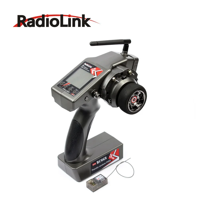 RadioLink RC6GS 2.4GHz 6CH Born for Climbing car Six-channel programmable mixing With R6FG Gyro Inside Receiver for RC Car 
RadioLink RC6GS 2.4GHz 6CH Born for Climbing car Six-channel programmable mixing With R6FG Gyro Inside Receiver for RC Car
