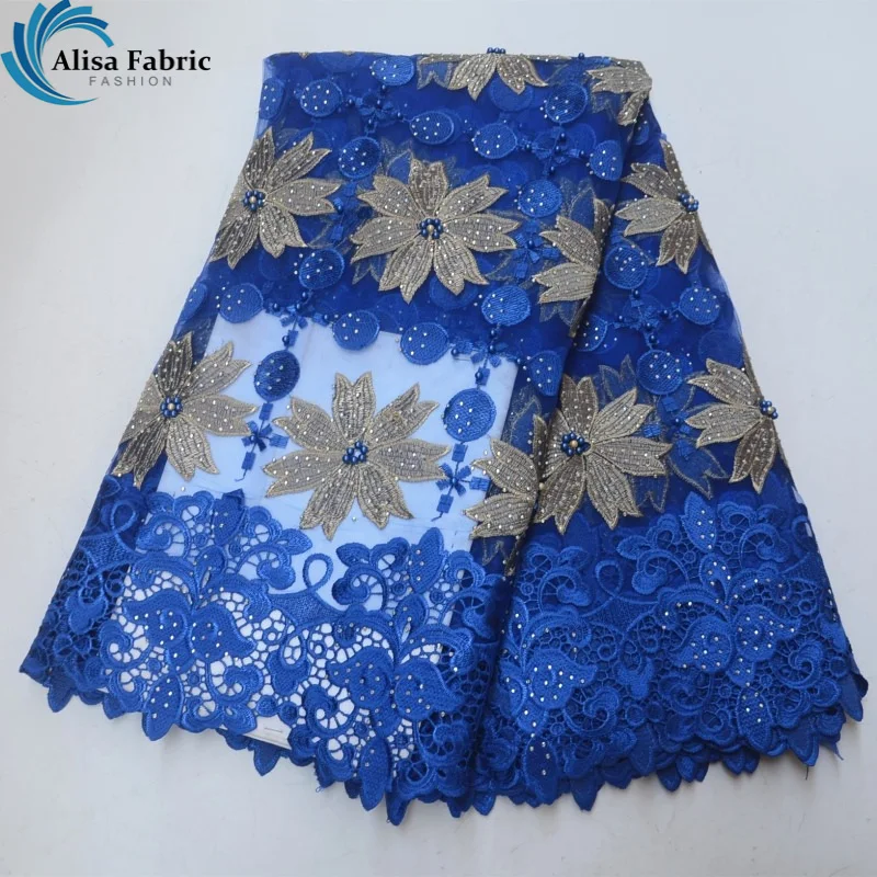 Alisa Royal Blue African Voile Lace Fabric 2018 High Quality Lace French Lace in Switzerland Flower Embroider for Wedding Dress
Alisa Royal Blue African Voile Lace Fabric 2018 High Quality Lace French Lace in Switzerland Flower Embroider for Wedding Dress